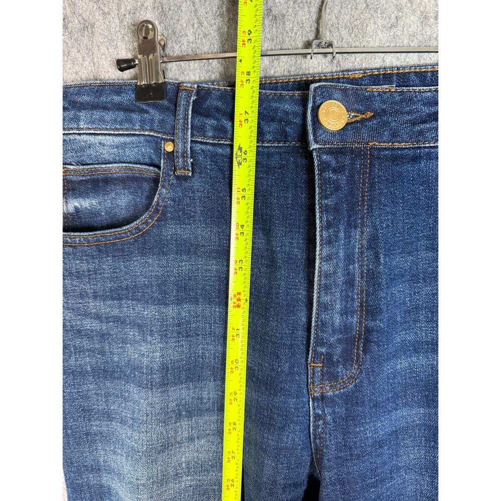 EUC KUT From The Kloth Sienna High Rise Wide Leg Size 8 Jeans Folded Cuff - Picture 8 of 10